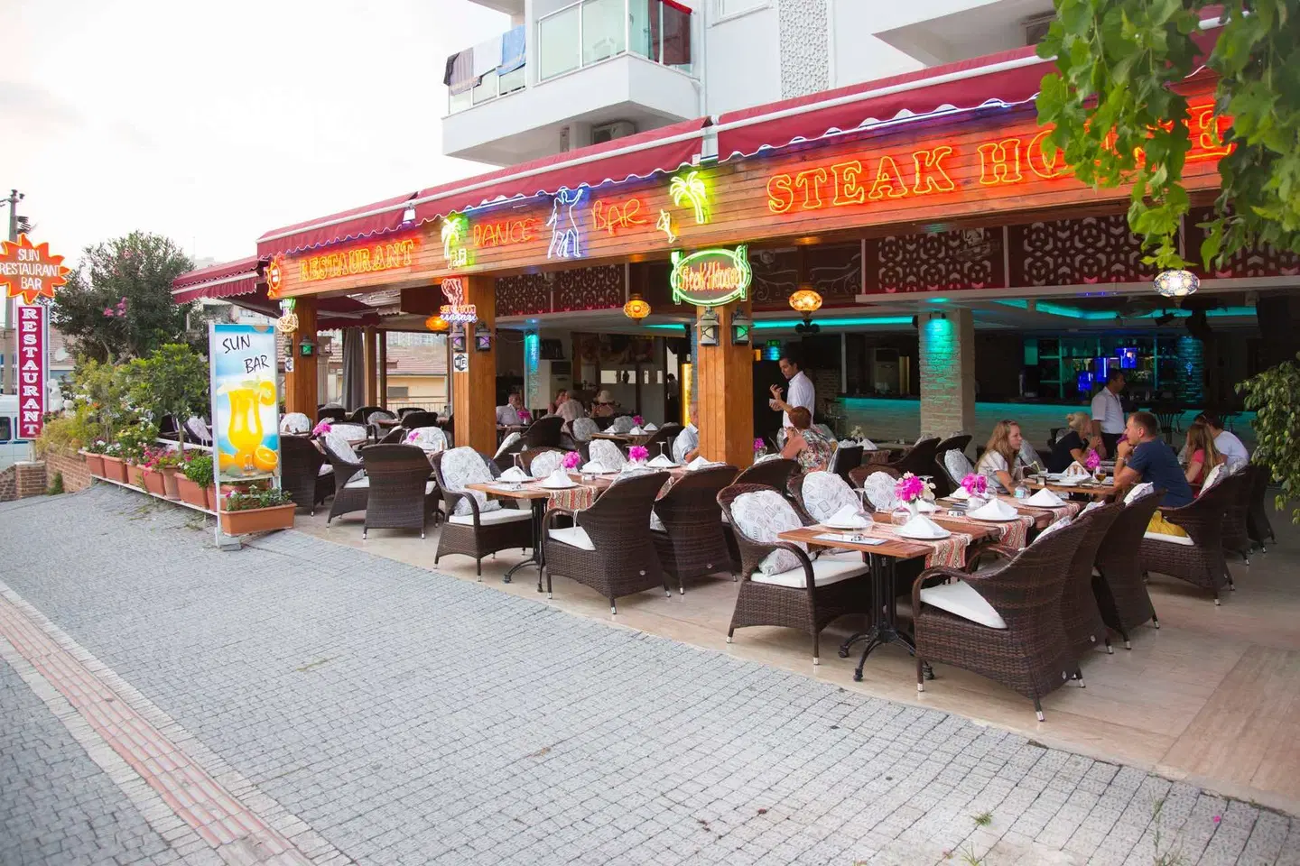 Merve Sun Hotel & Spa Terrasse