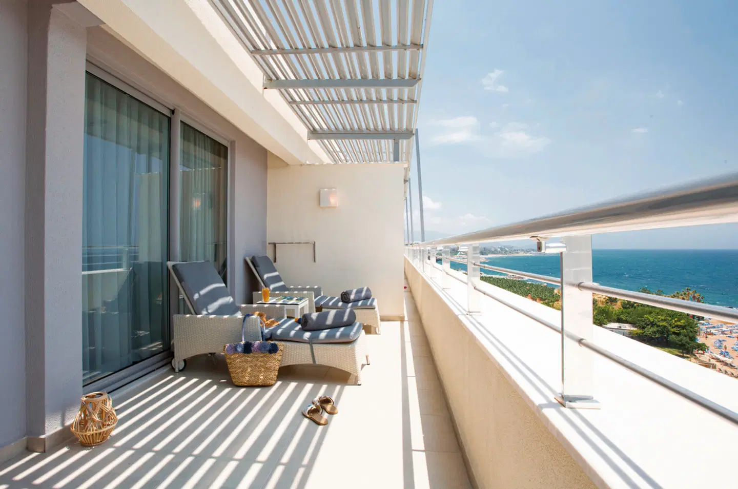 Selene Beach & Spa Terrasse