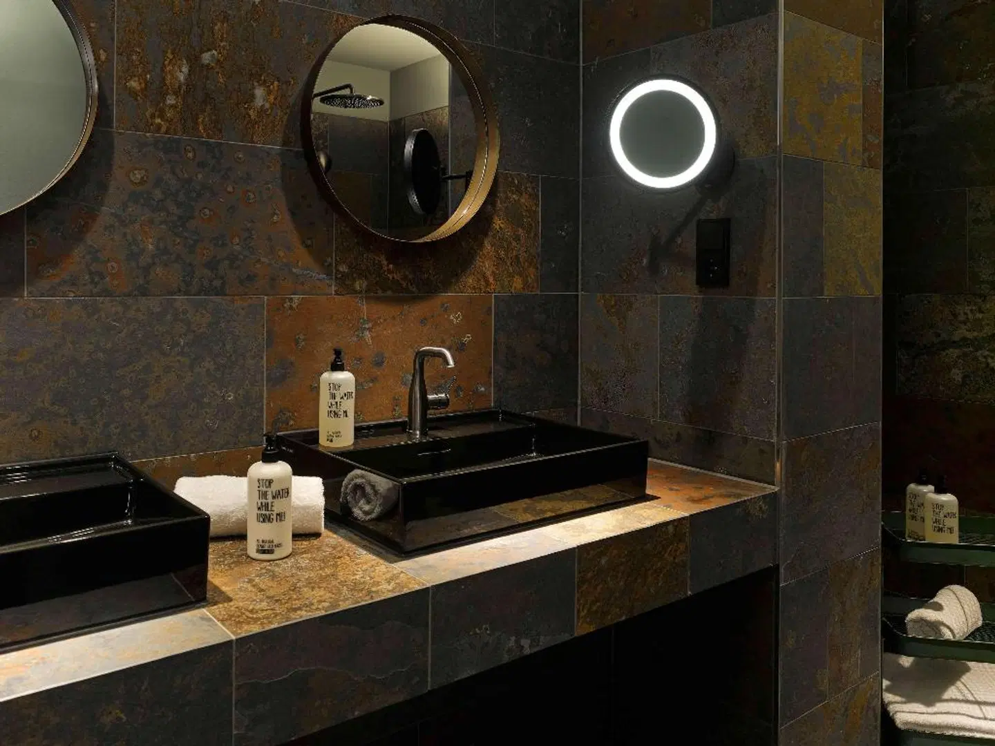 25hours Hotel Frankfurt The Trip Badezimmer