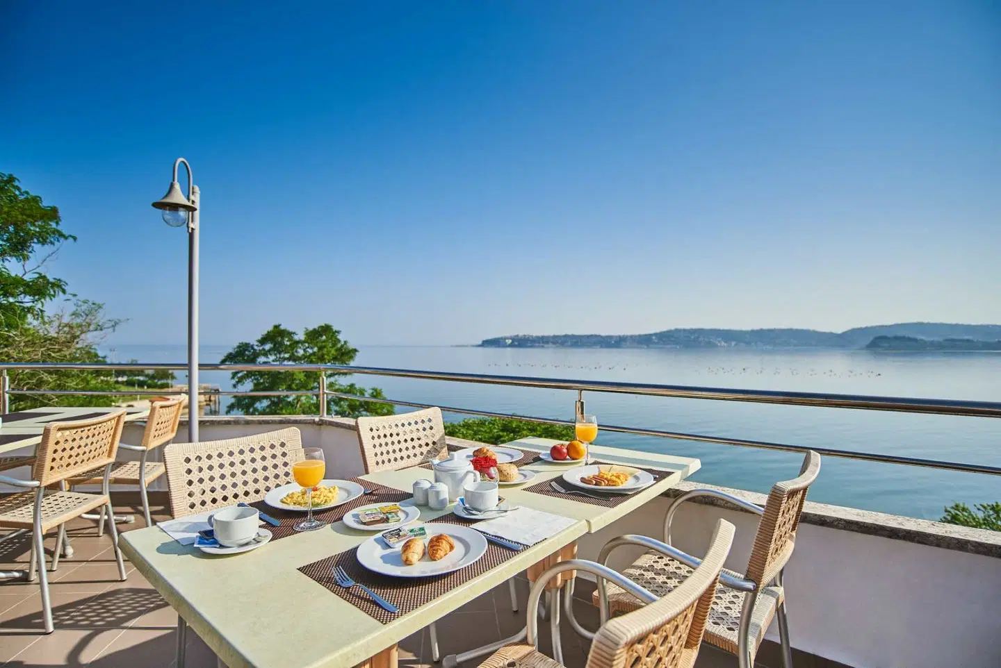 Appartements Kanegra Plava Laguna Terrasse