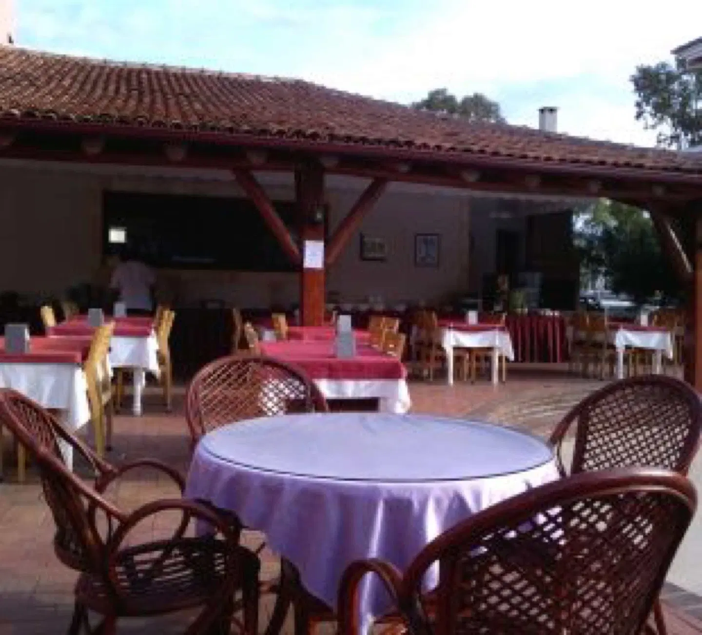 Günes Hotel Terrasse
