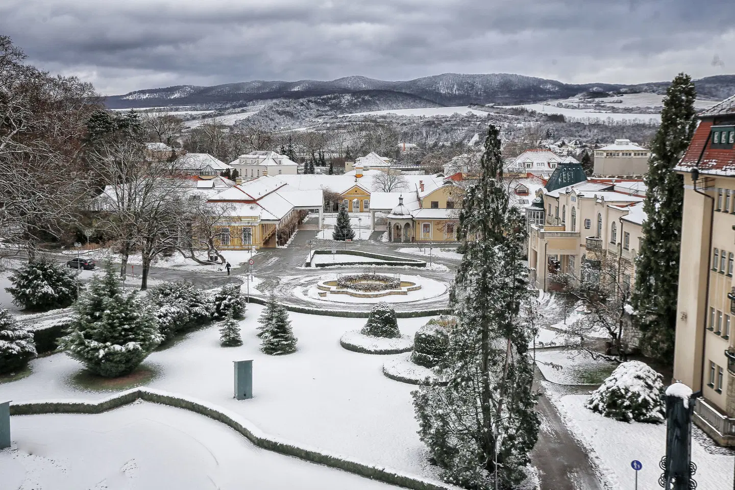 Esplanade Ensana Health Spa Hotel Terrasse