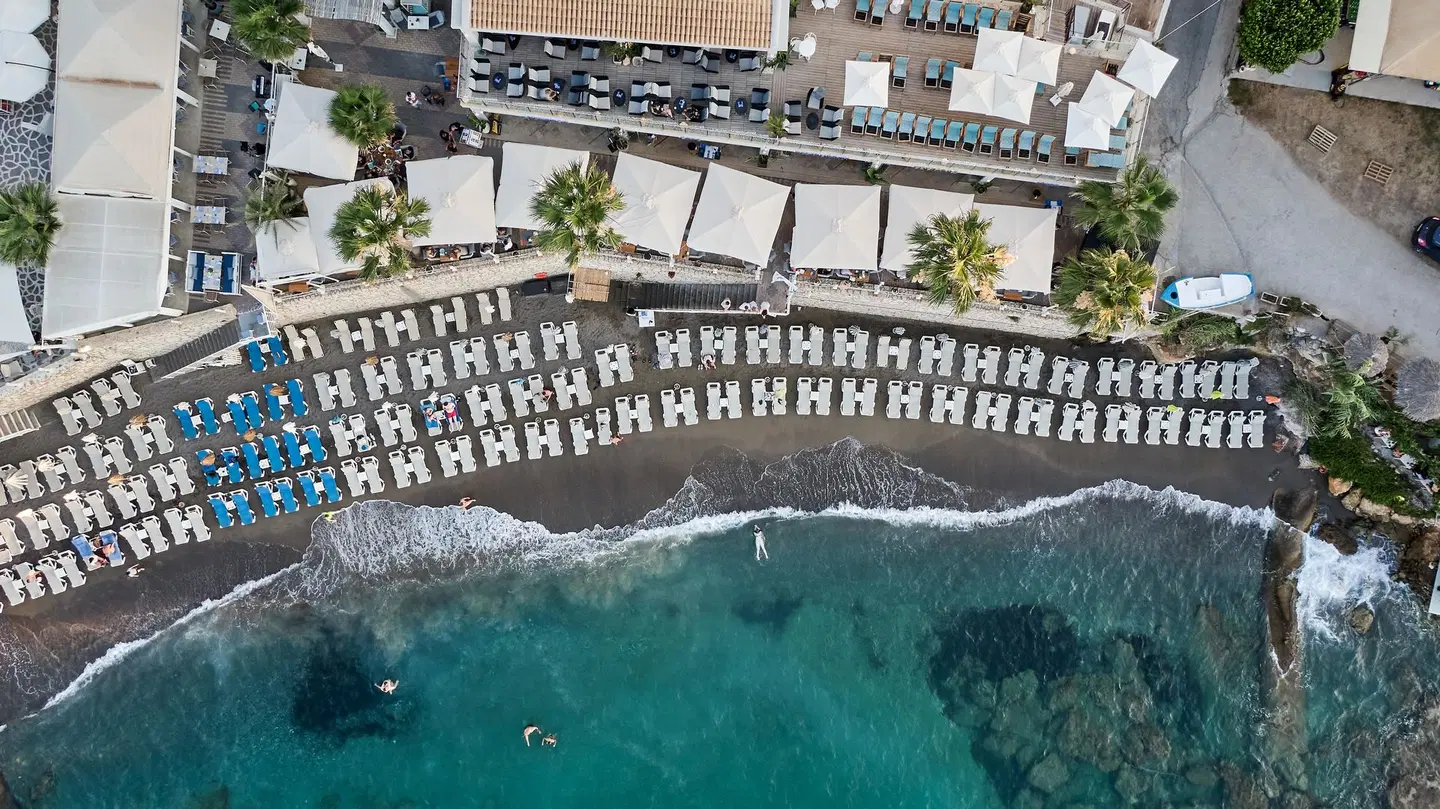 Hotel Glaros Beach Strand