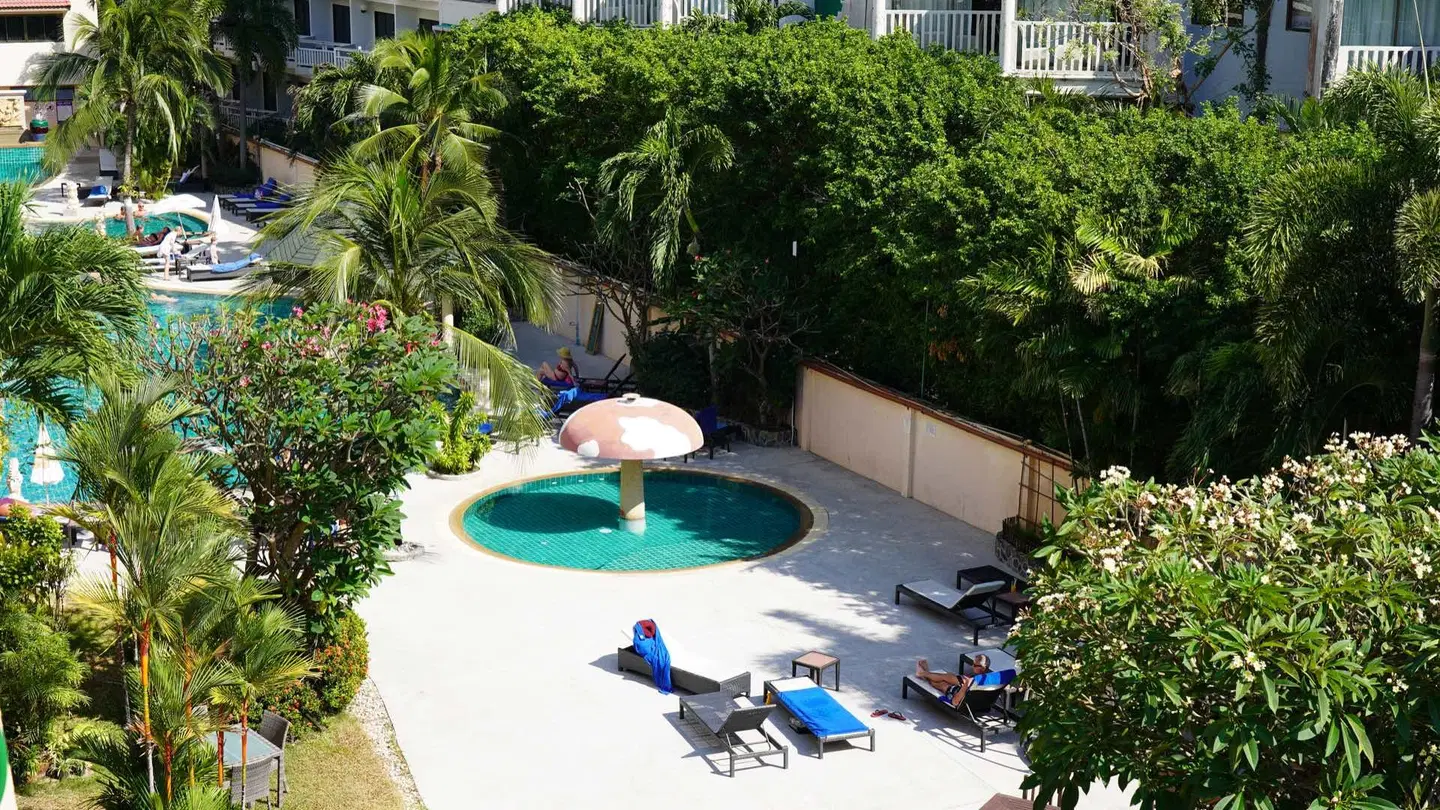 Karon Sea Sands Resort Terrasse
