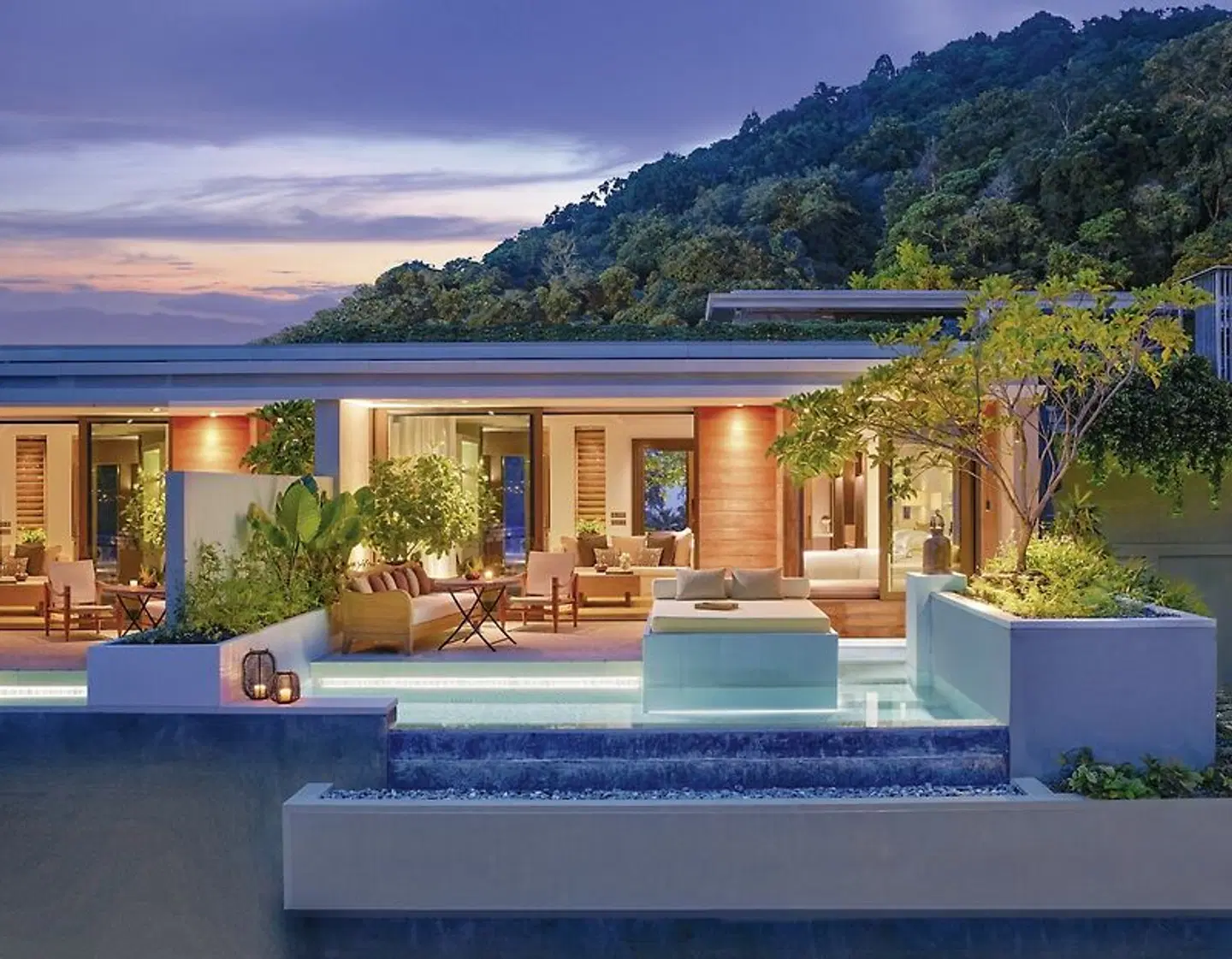 Rosewood Phuket Terrasse