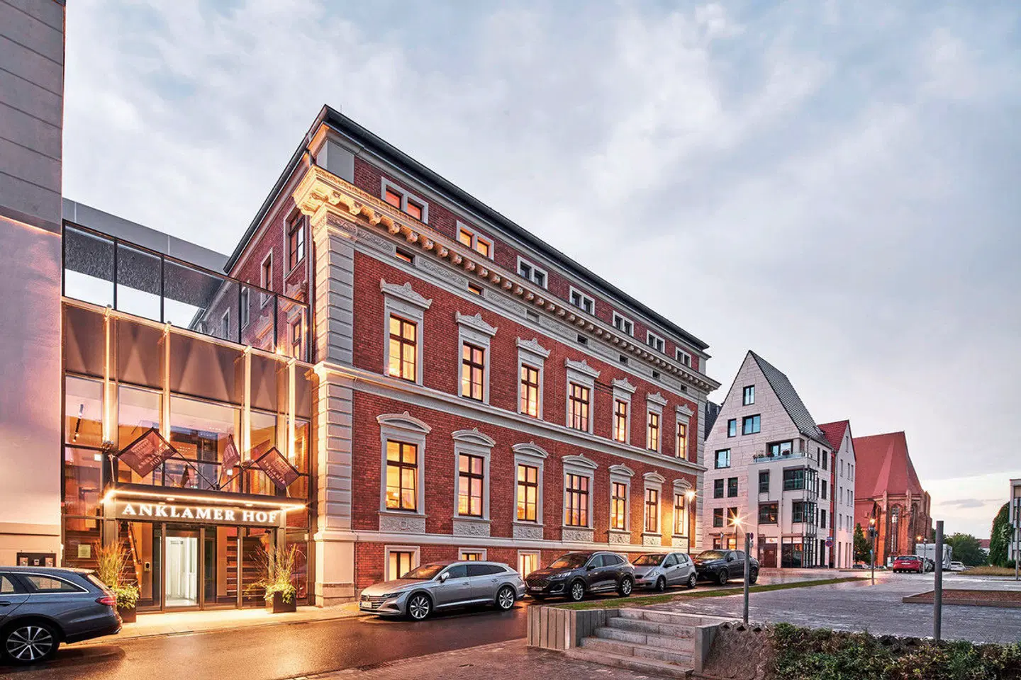 Hotel Anklamer Hof EXTERIOR