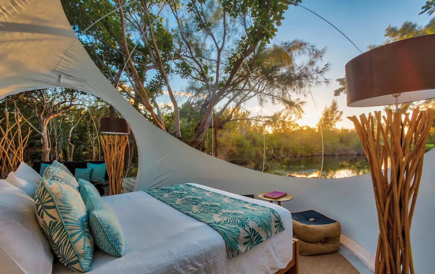 Bubble Lodge Bois Chéri Terrasse