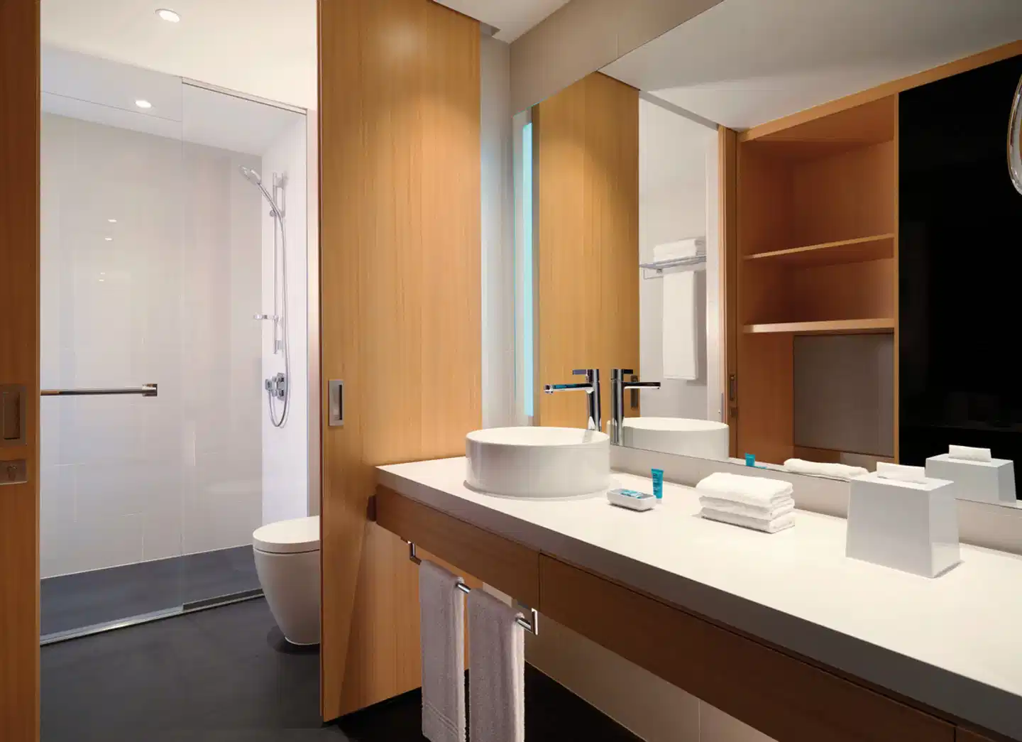 Aloft Dubai Creek Badezimmer