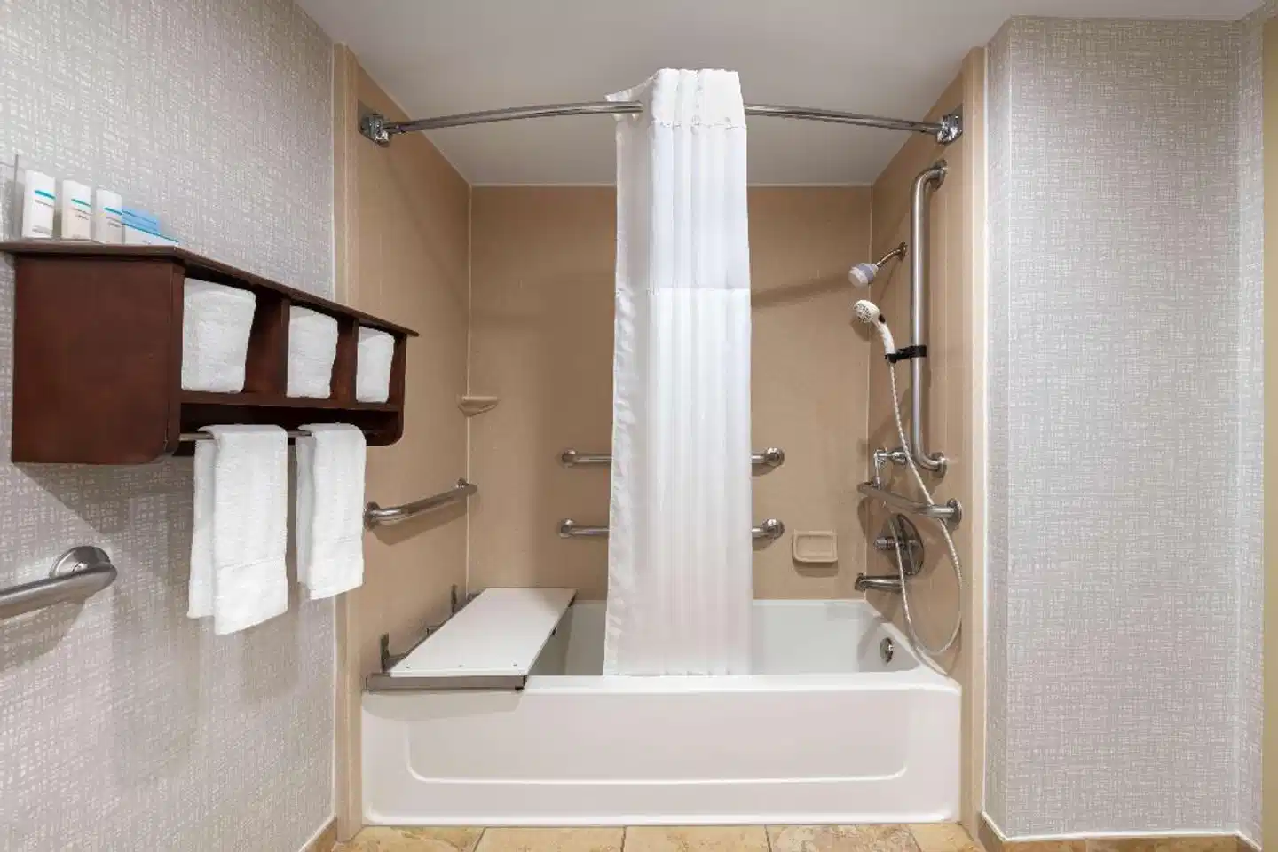 Hampton Inn Denver-International Airport Badezimmer