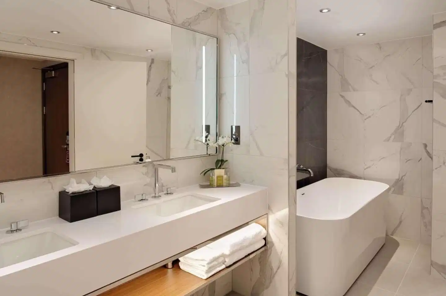 Hilton London Metropole Badezimmer