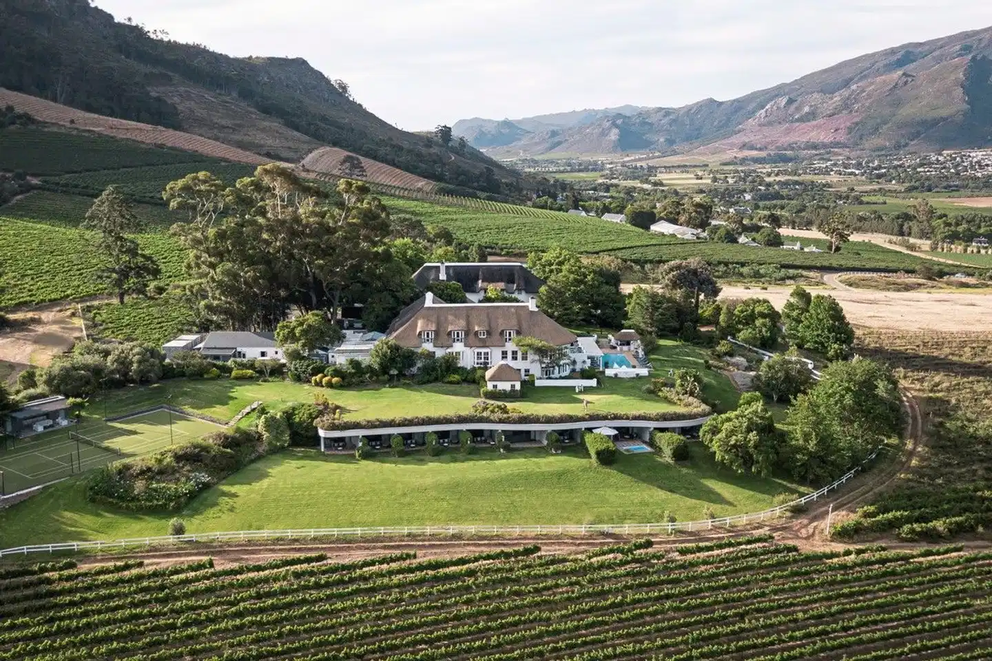Mont Rochelle Hotel & Mountain Vineyard Landschaft