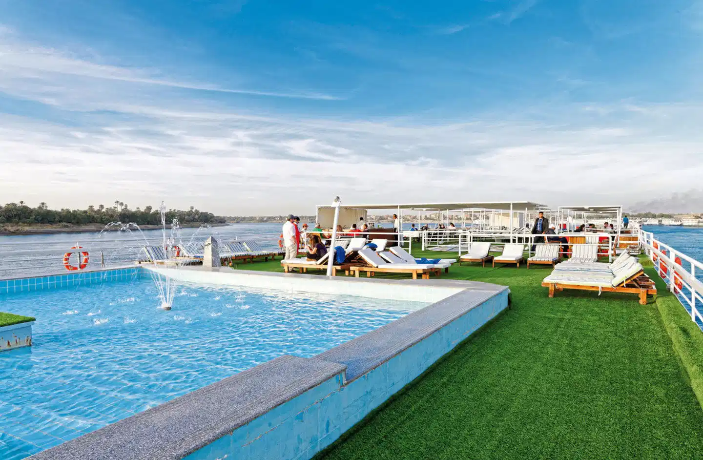 Klassische Nilkreuzfahrt mit MS Nile Style Pool
