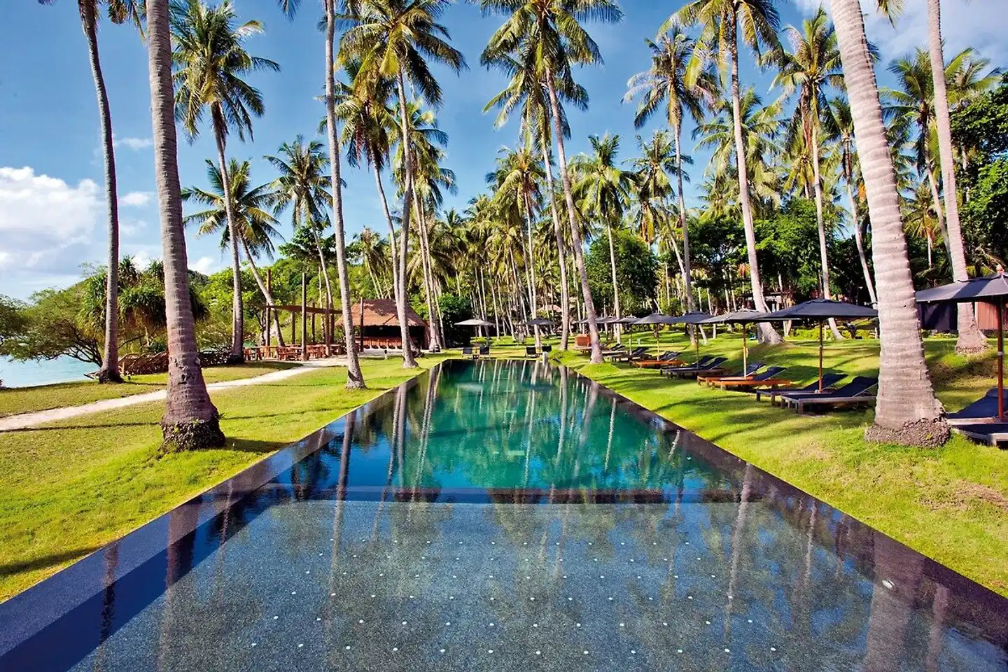 The Haad Tien Beach Resort Garten