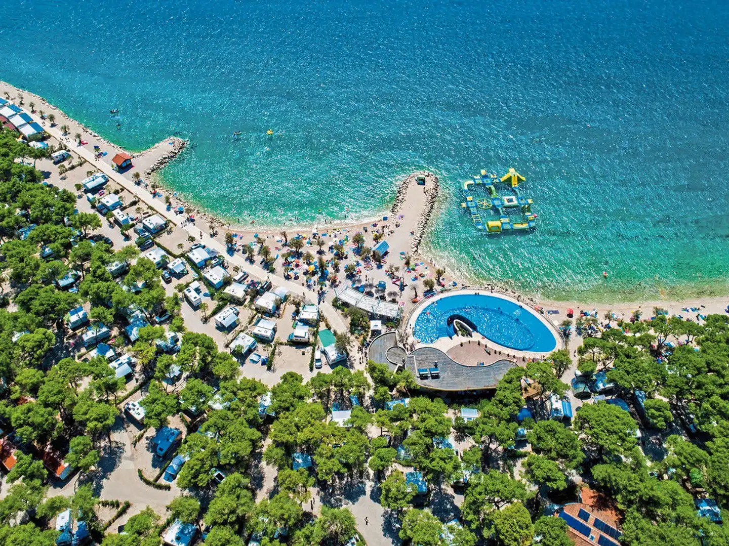 Amadria Park Mobile Homes Sibenik Landschaft