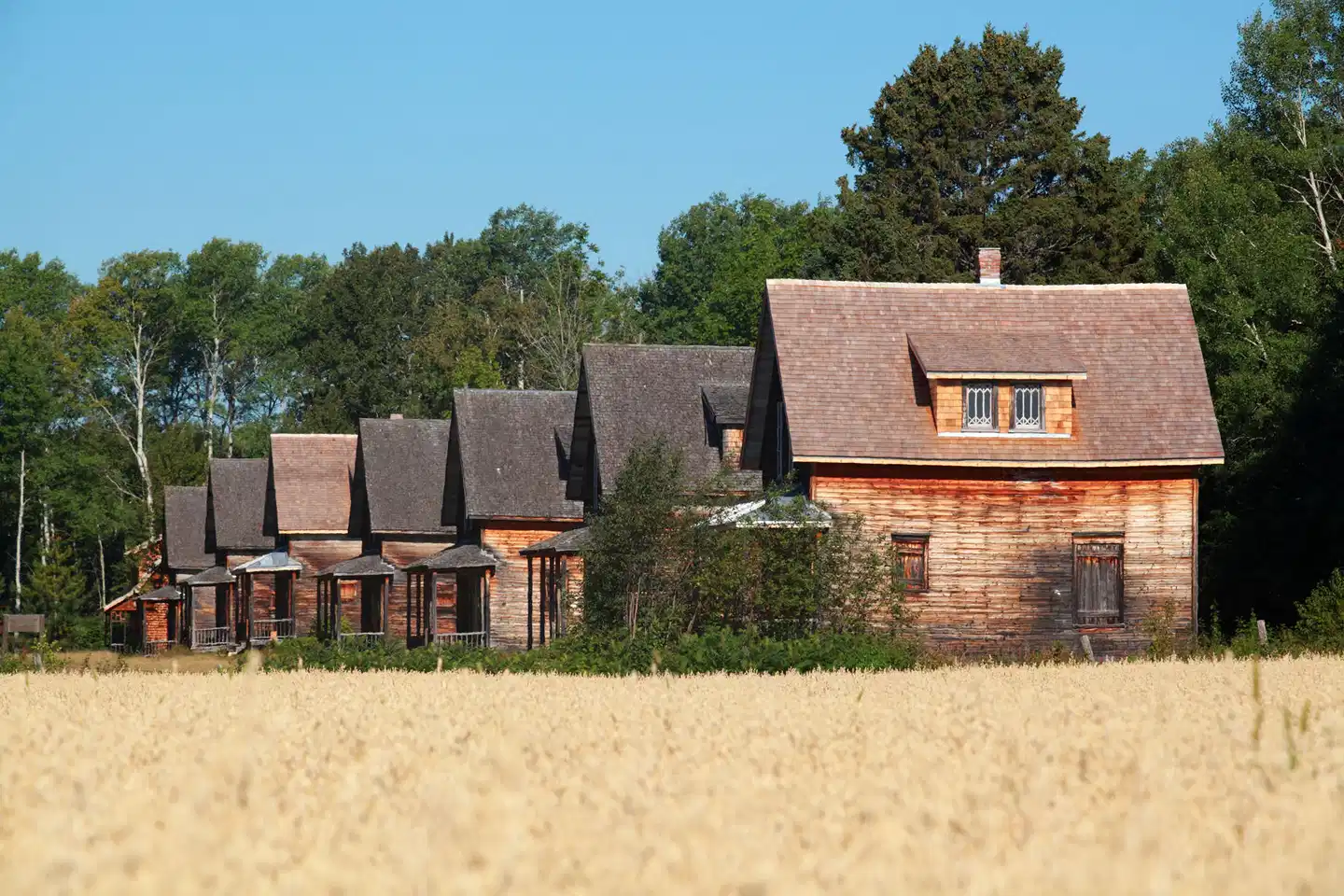 Village Historique de Val-Jalbert Aussenansicht