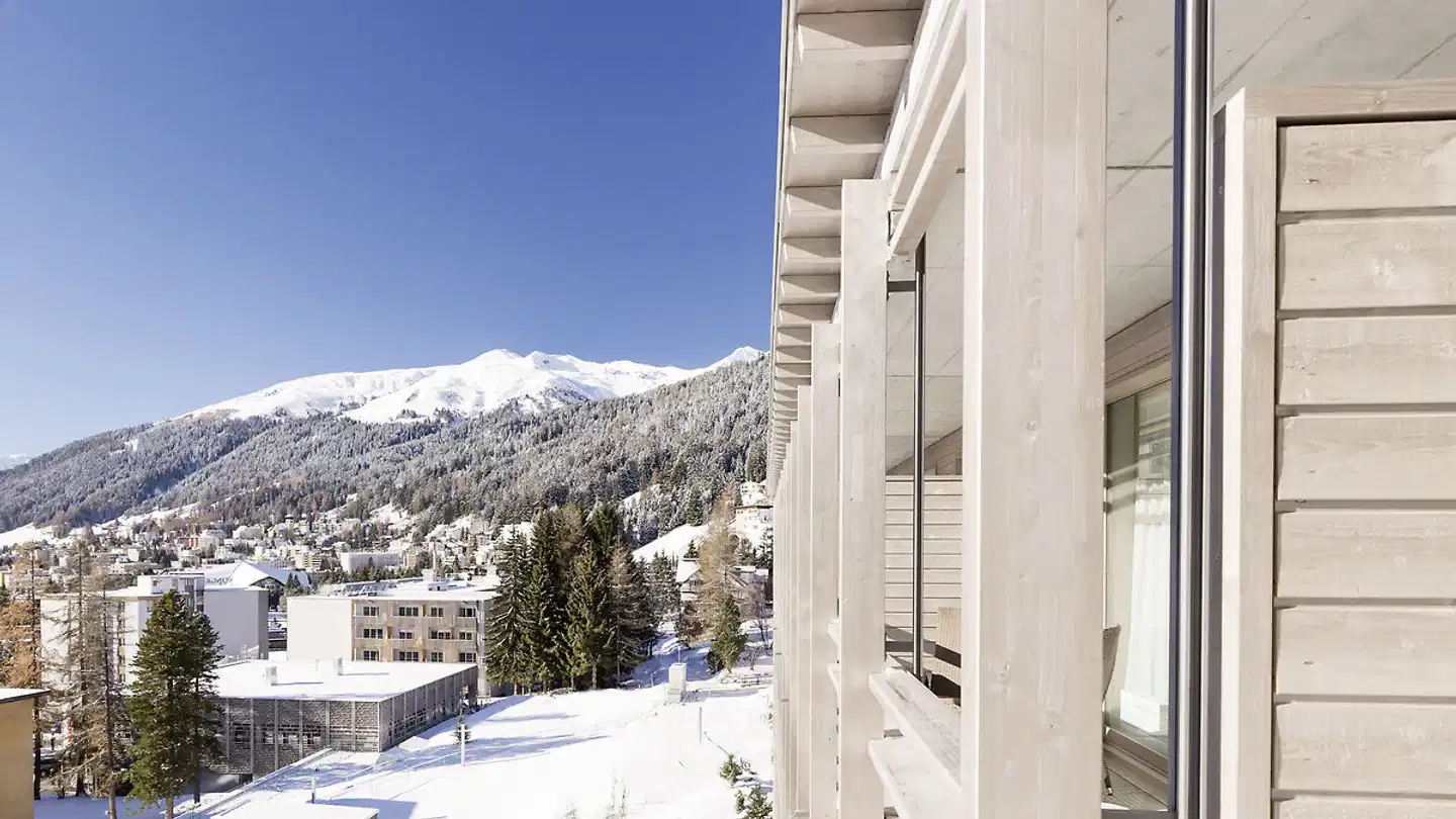 AMERON Davos Swiss Mountain Resort Terrasse