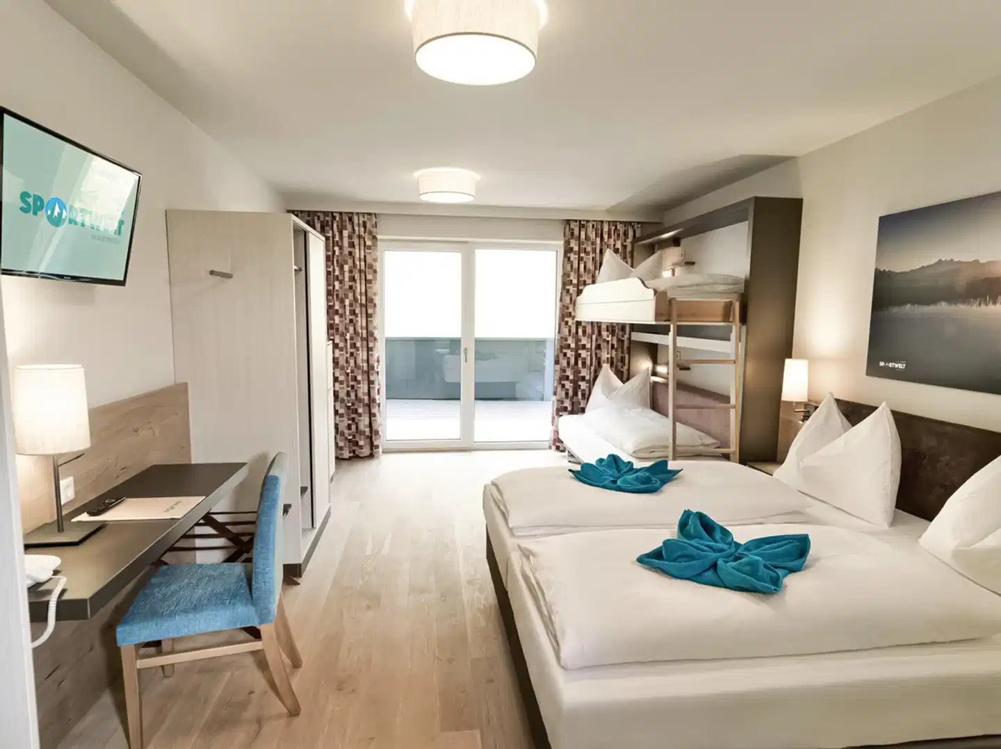 MAGIC MOUNTAINS Hotel Sportwelt Wohnbeispiel