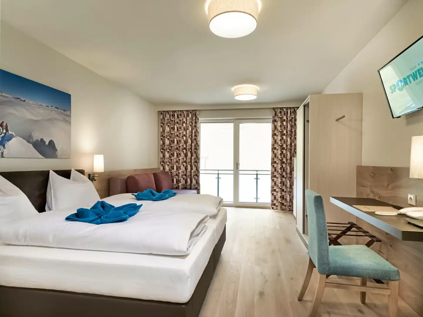 MAGIC MOUNTAINS Hotel Sportwelt Wohnbeispiel