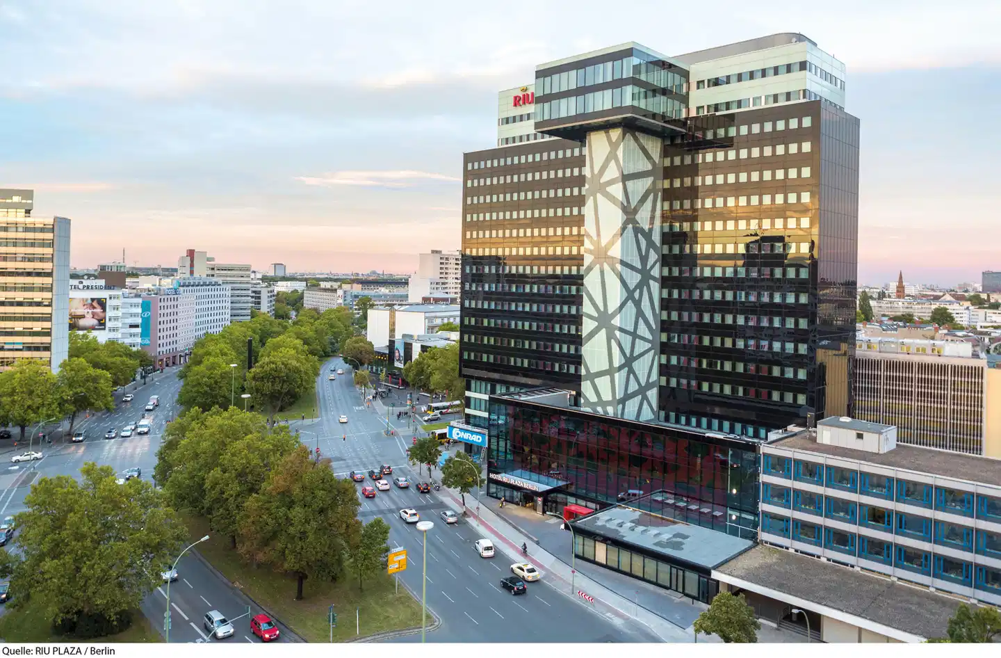 Riu Plaza Berlin Aussenansicht