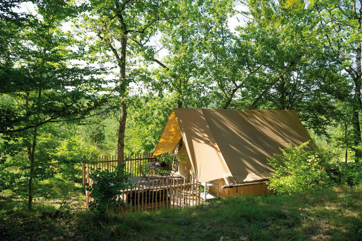 Village Huttopia Lanmary Garten