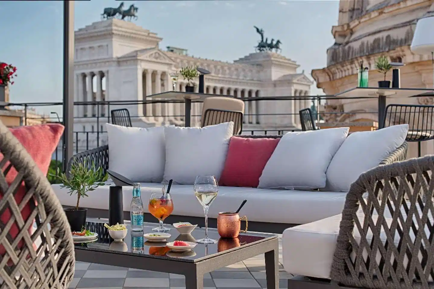 NH Collection Roma Fori Imperiali Terrasse