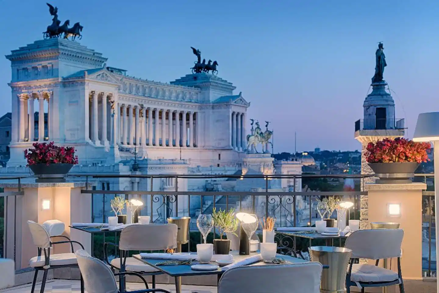 NH Collection Roma Fori Imperiali Terrasse