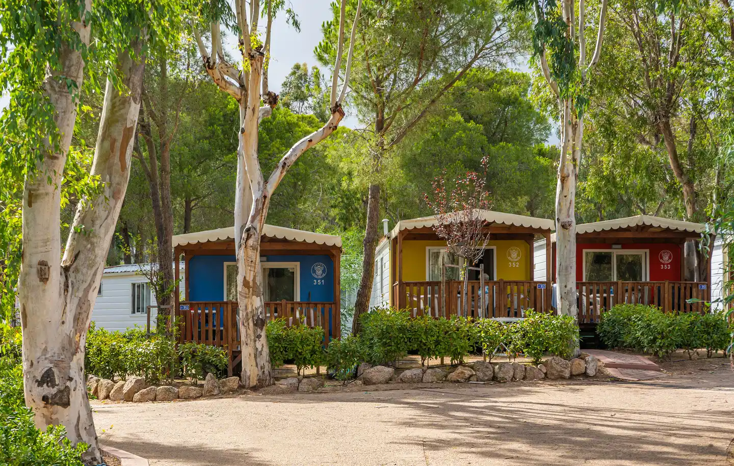 Mobile Homes Centro Vacanze Isuledda Aussenansicht