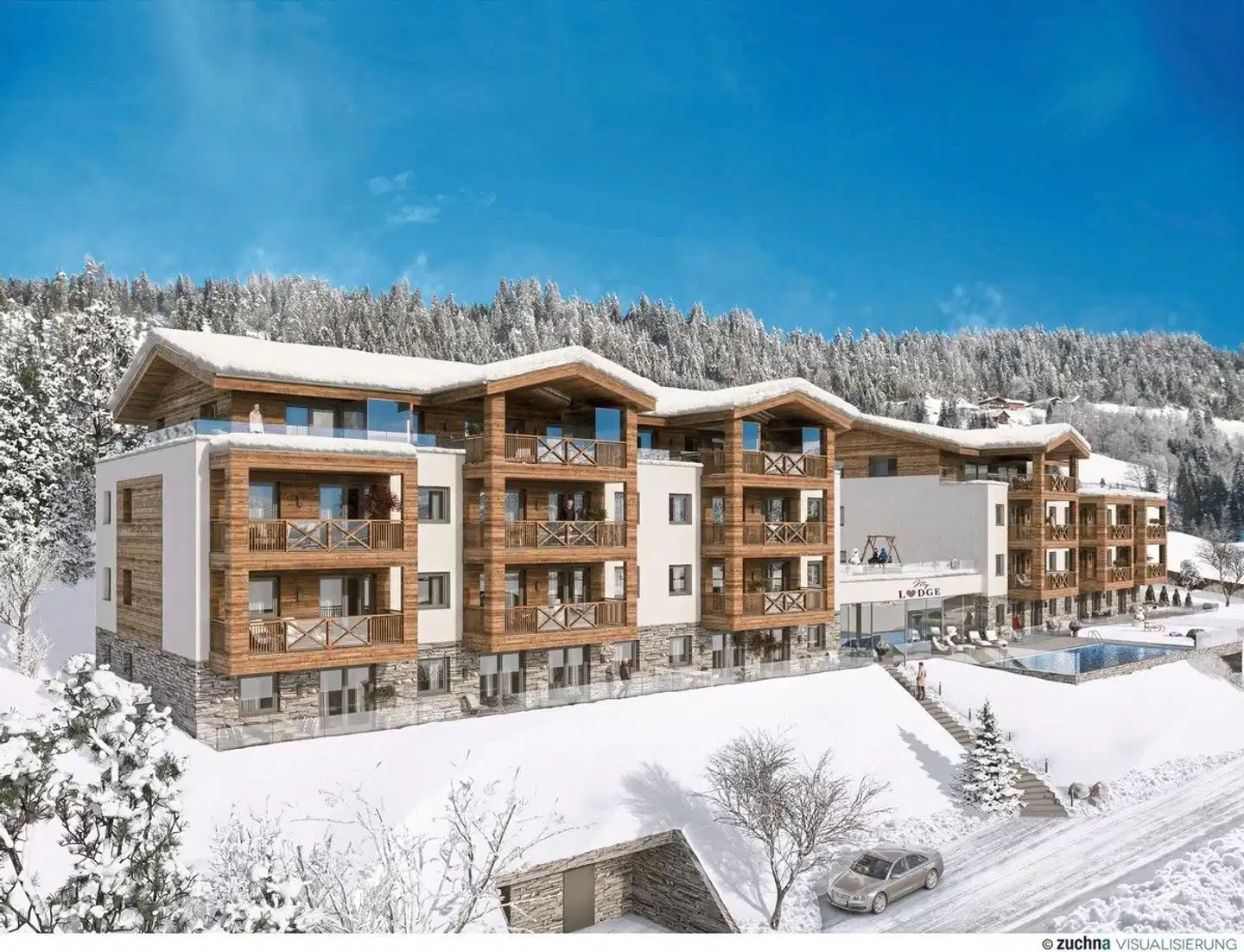 Apartmentresort MyLodge Aussenansicht