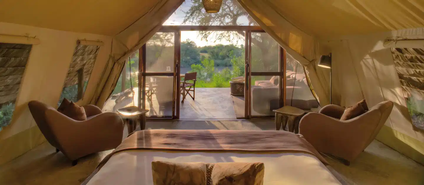 andBeyond Grumeti Serengeti River Lodge Wohnbeispiel