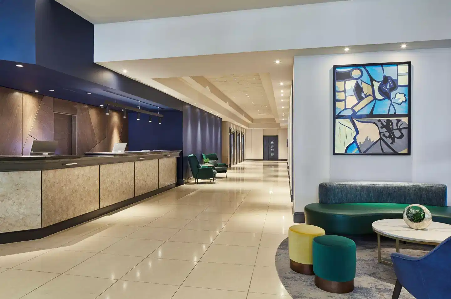 Cardiff Marriott Hotel Lobby