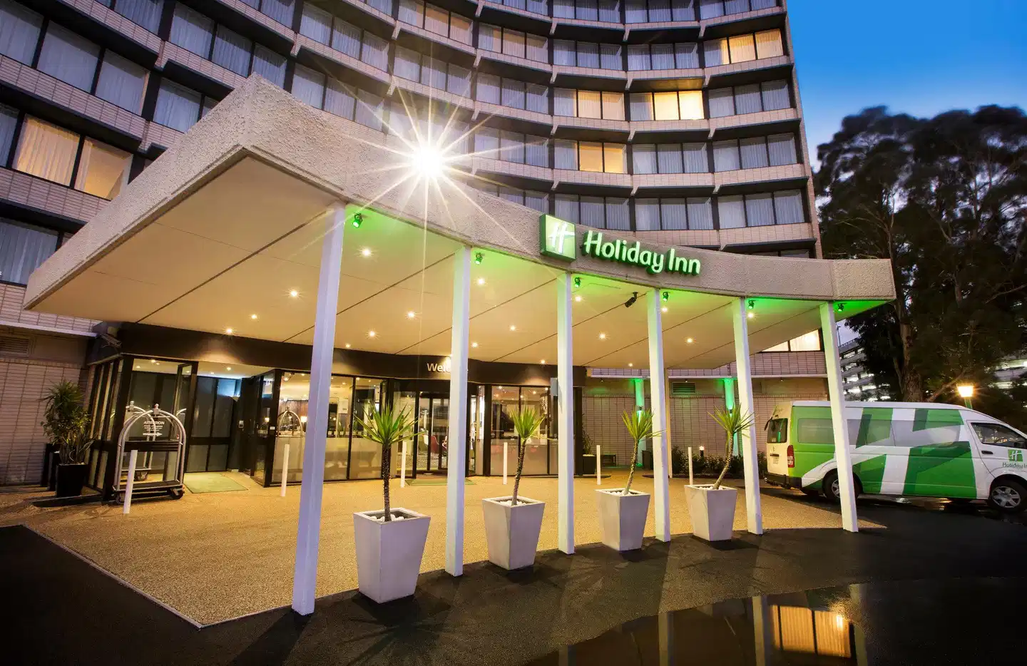 Holiday Inn Melbourne Airport Terrasse