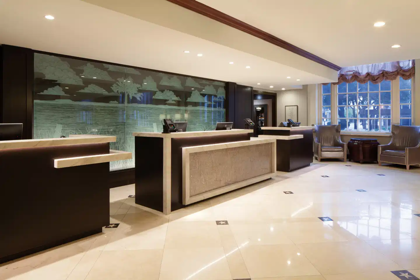 Hilton Fort Worth Lobby