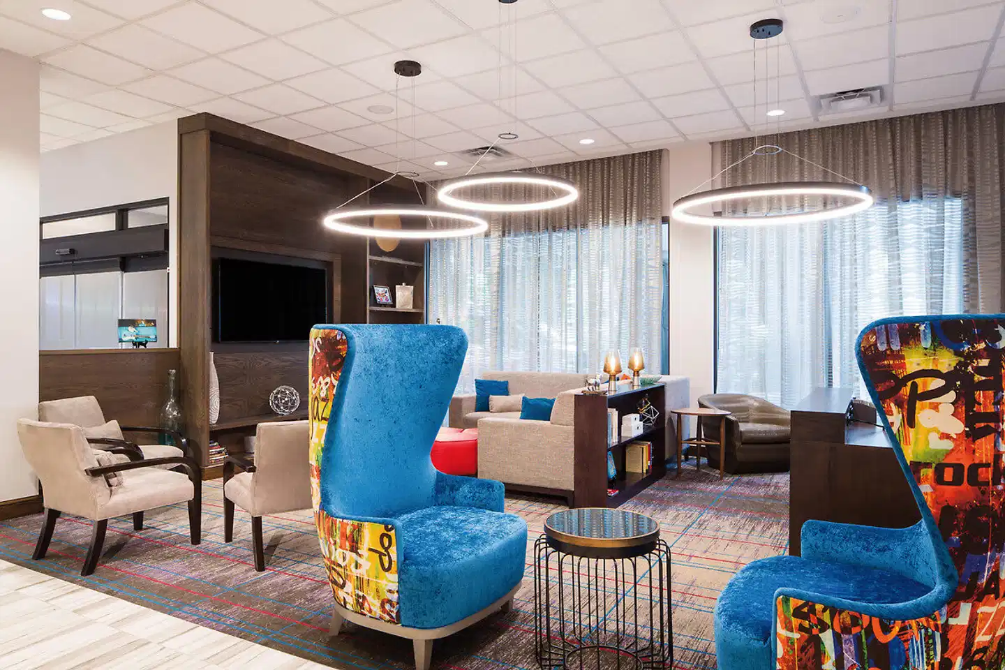Crowne Plaza Memphis Downtown Lobby