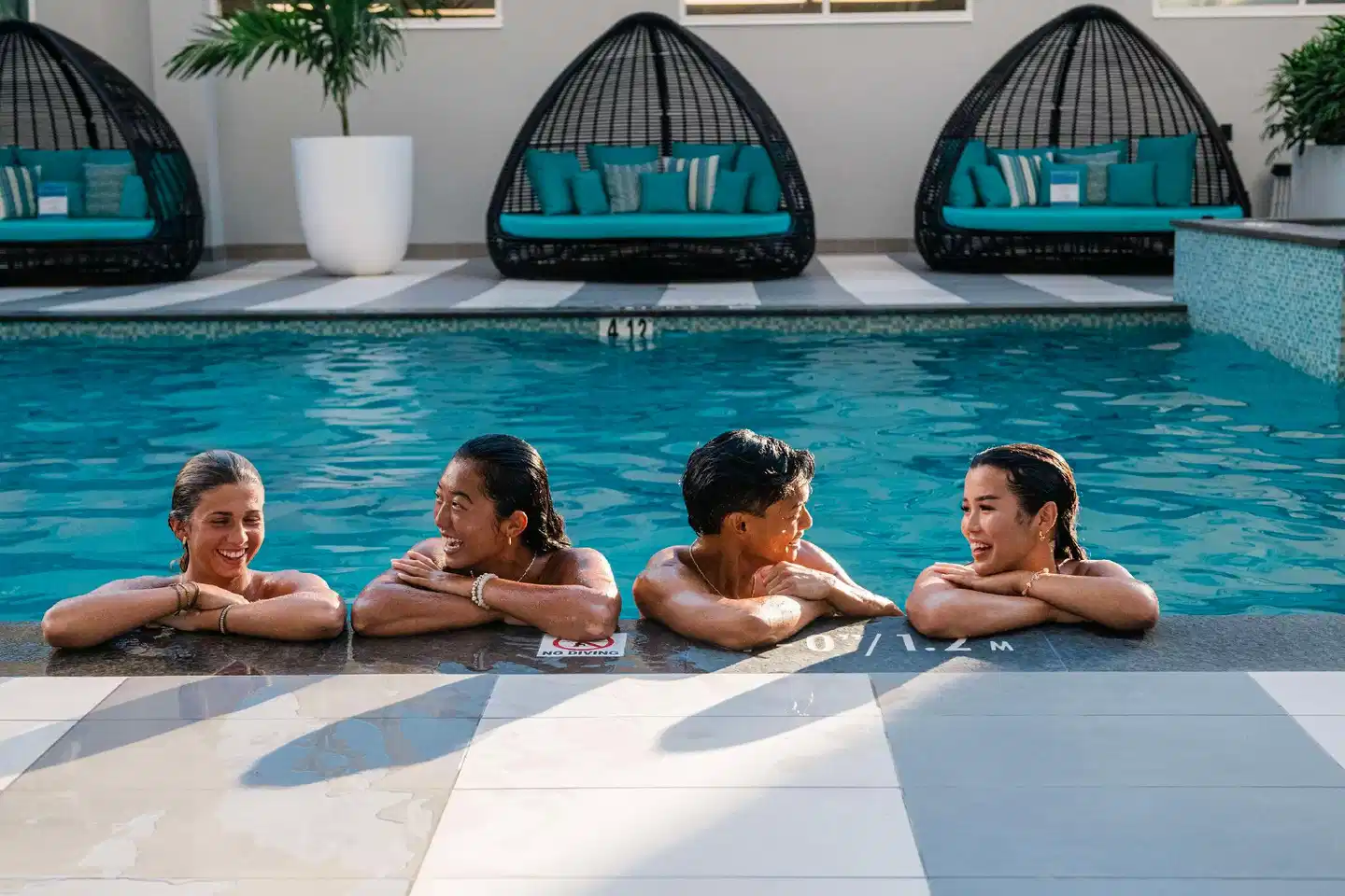 OUTRIGGER Waik'k' Paradise Hotel Hallenbad