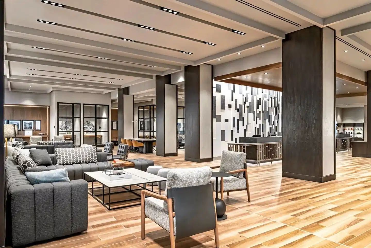 Sheraton Gateway Hotel in Toronto International Airport Lobby