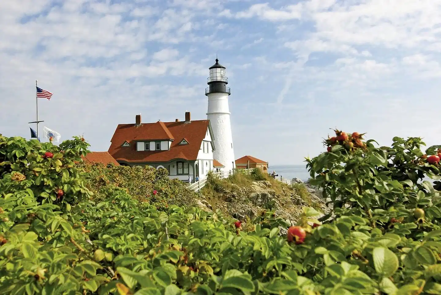 Klassisches Neuengland Landschaft