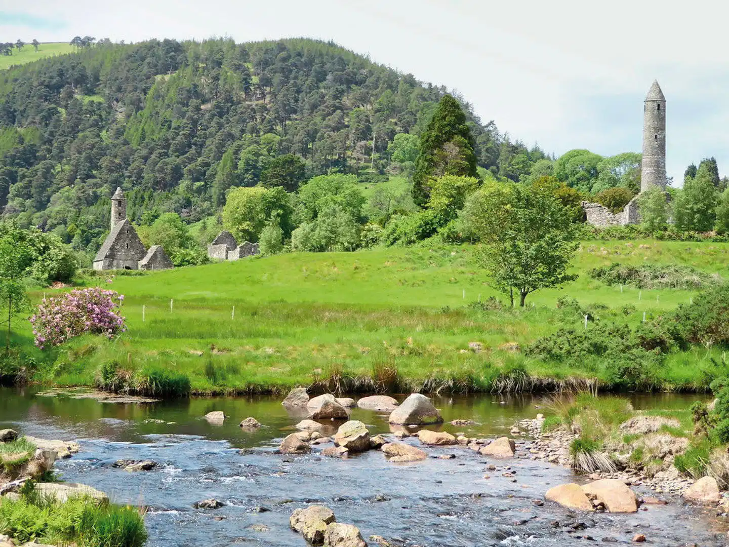 Wanderferien auf dem Wicklow Way Landschaft