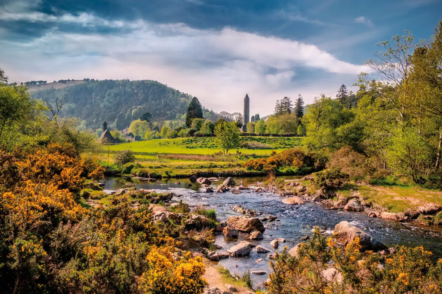 Wanderferien auf dem Wicklow Way Landschaft