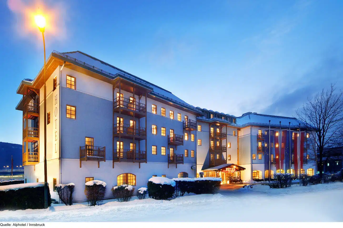 Alphotel Innsbruck Aussenansicht