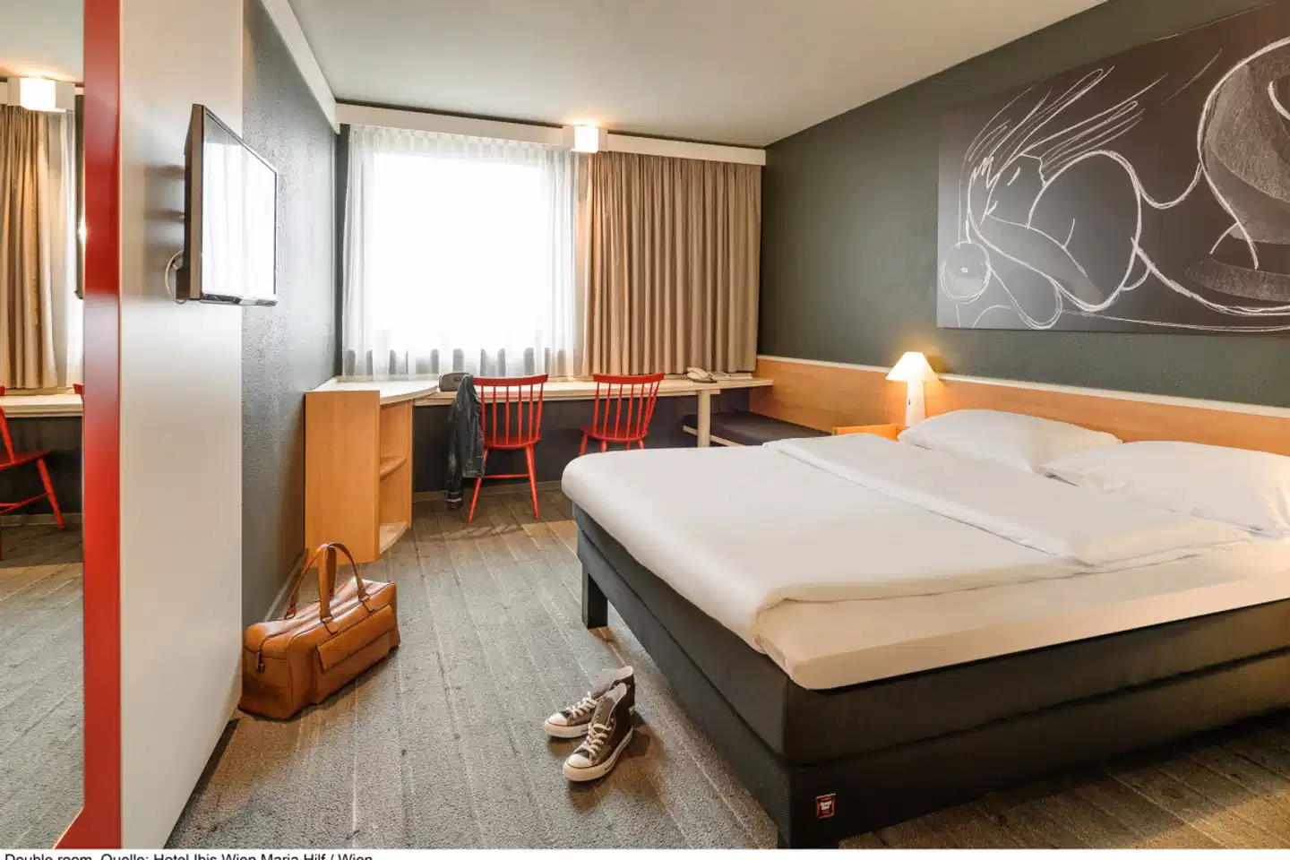 Ibis Wien Mariahilf Wohnbeispiel