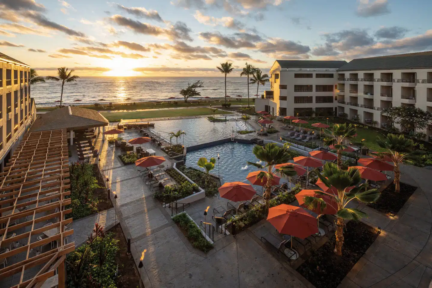 Sheraton Kauai Coconut Beach Resort Aussenansicht