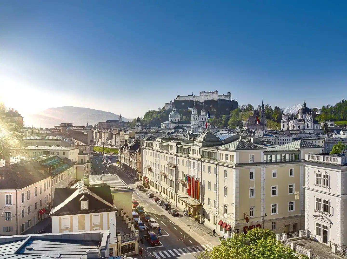 Sacher Hotel Salzburg Aussenansicht