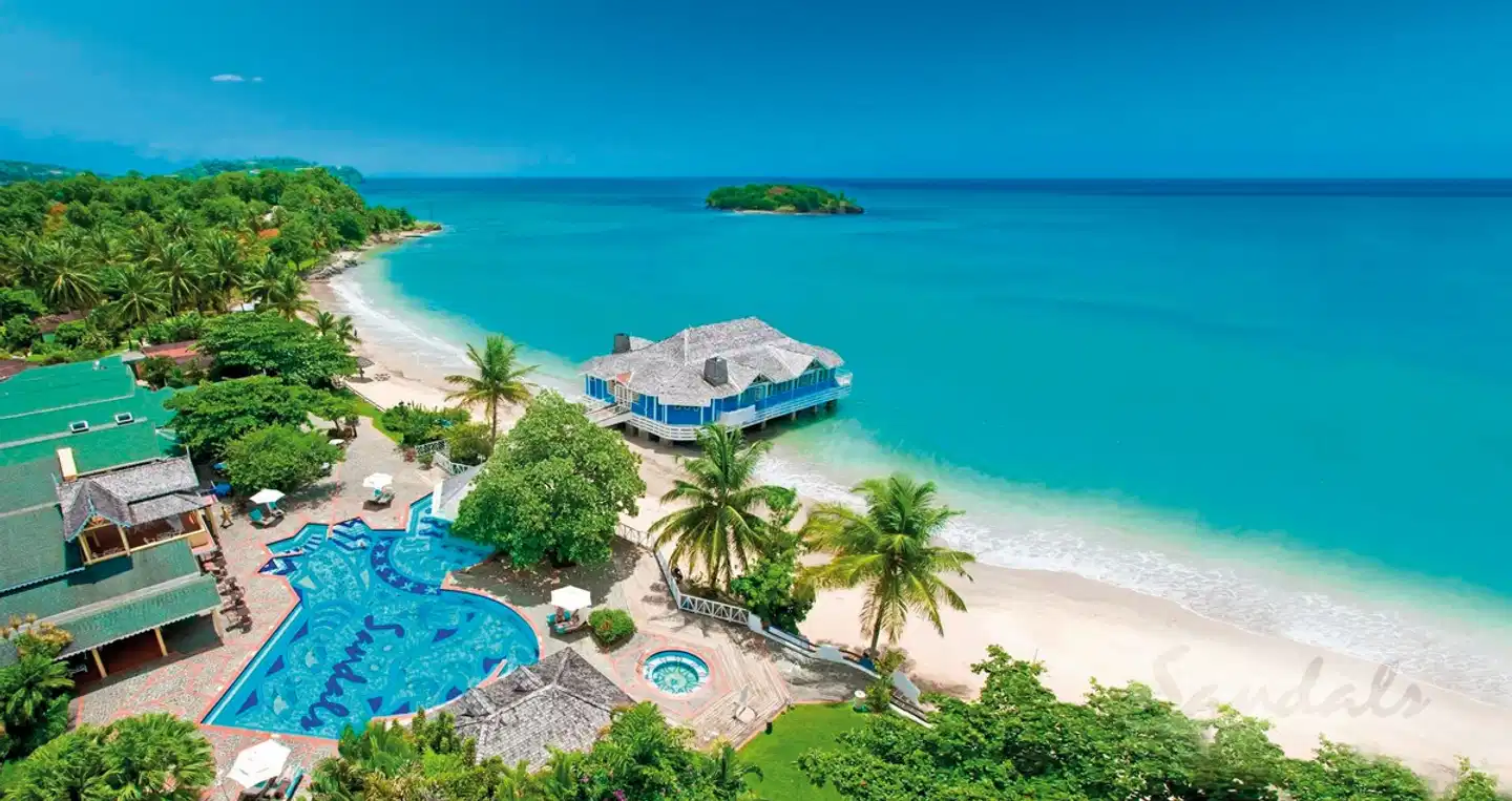 Sandals Halcyon Beach St. Lucia Pool
