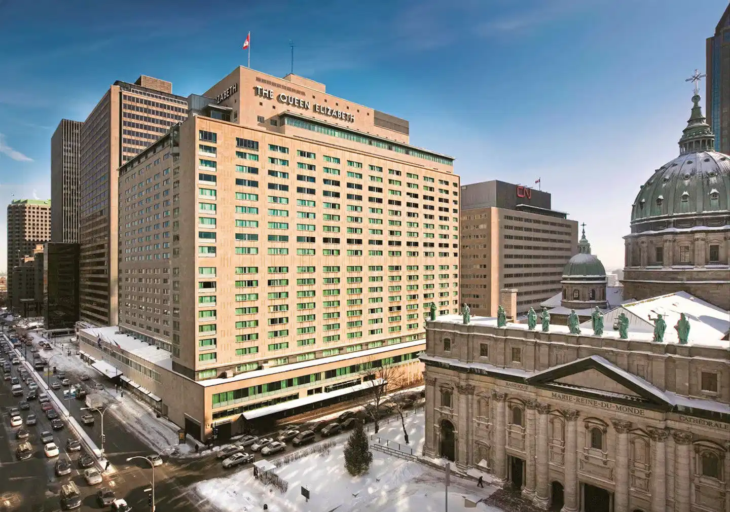 Fairmont The Queen Elizabeth Aussenansicht