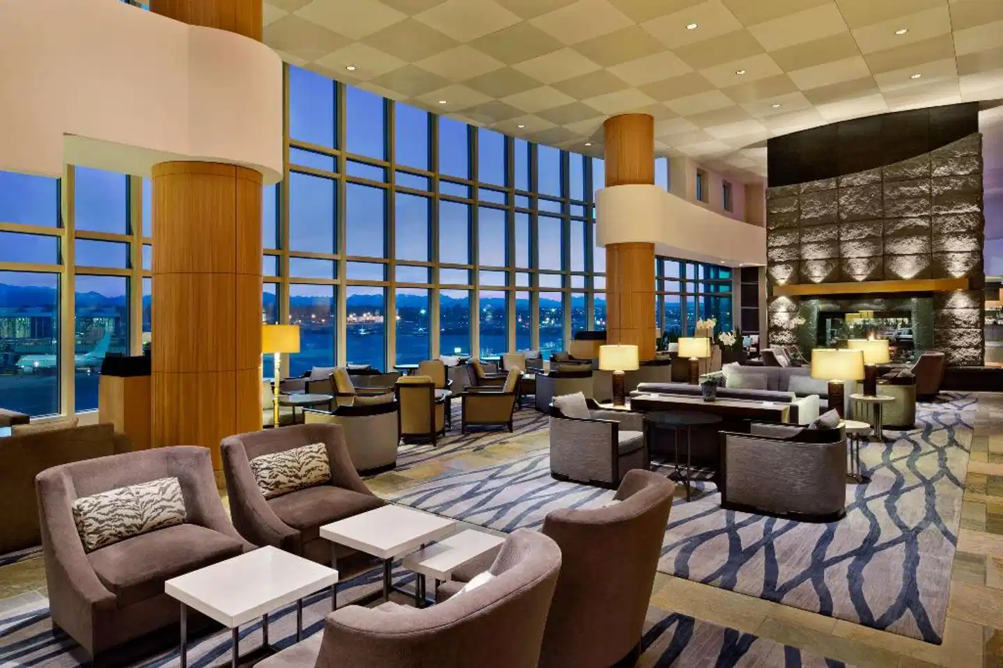 Fairmont Vancouver Airport Lobby
