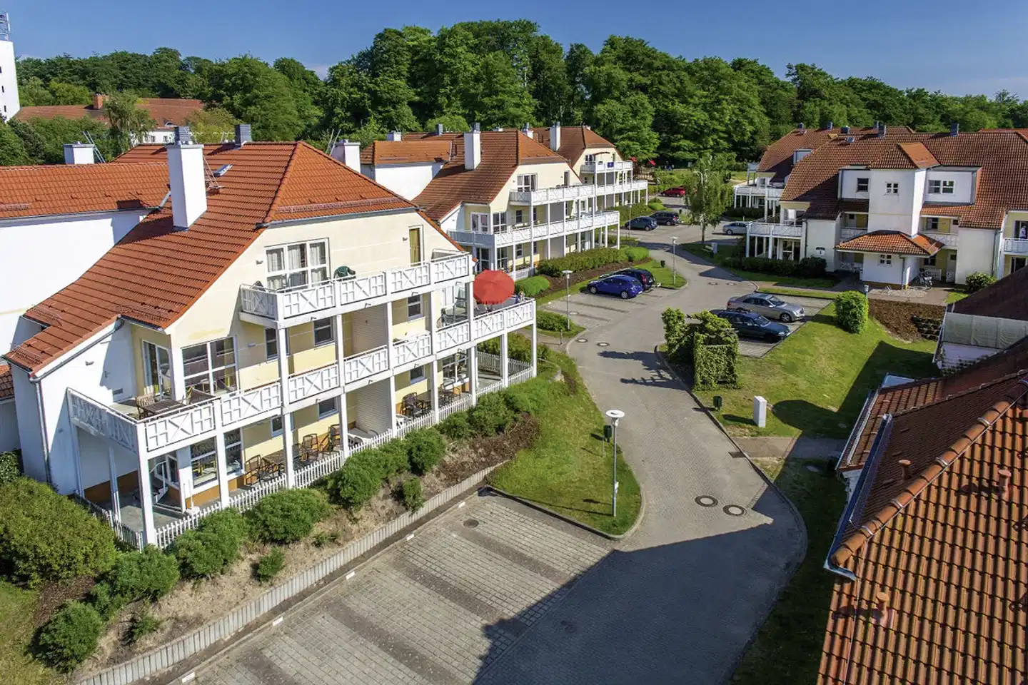 A+ Ferienpark Usedom Aussenansicht
