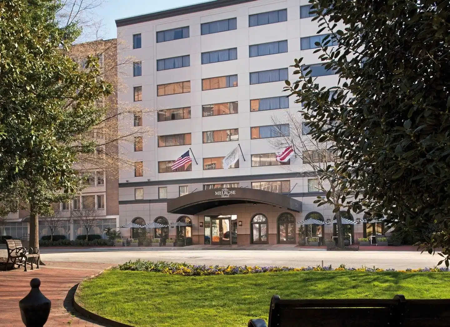 The Melrose Georgetown Hotel Aussenansicht