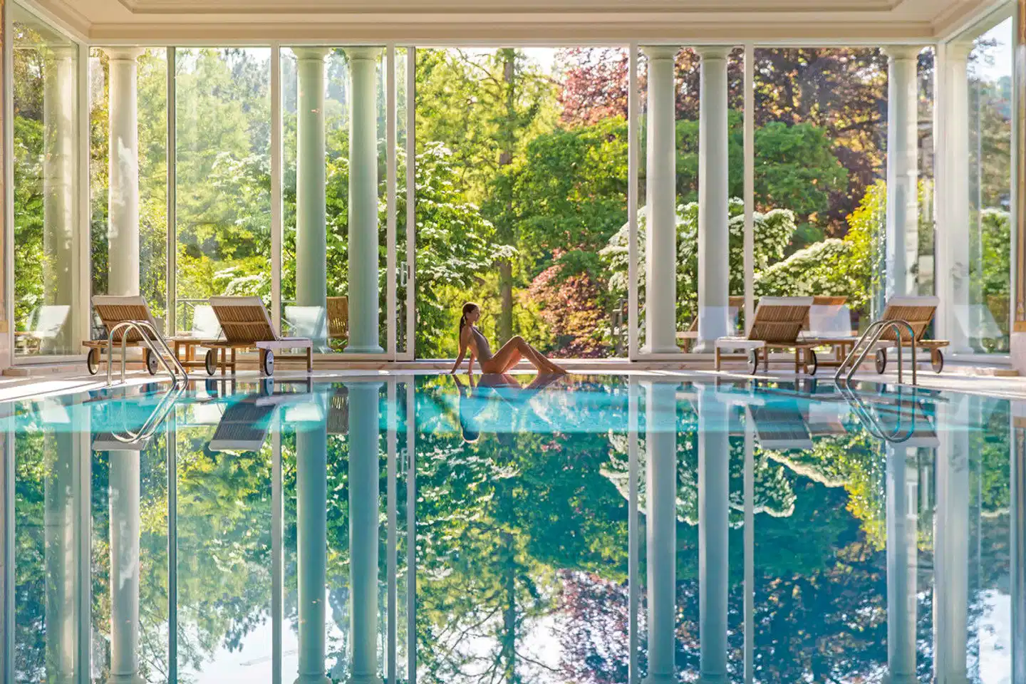 Brenners Park-Hotel & Spa Hallenbad