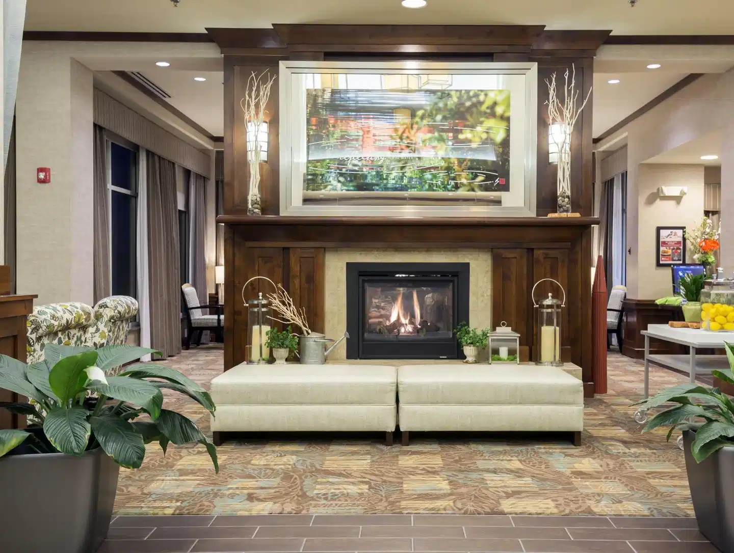 Hilton Garden Inn Billings Lobby