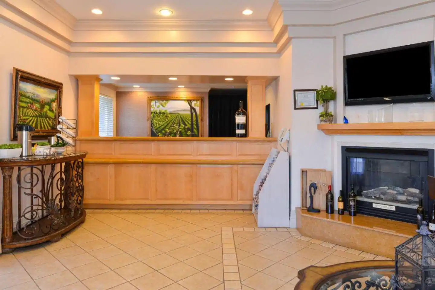 3 Palms Napa Valley Hotel & Suites At The Napa River Lobby